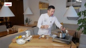 Готовь как шеф 97 серия. Карамелизованная груша с сырным кремом и солёной карамелью