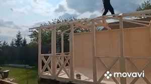 Монтаж беседки