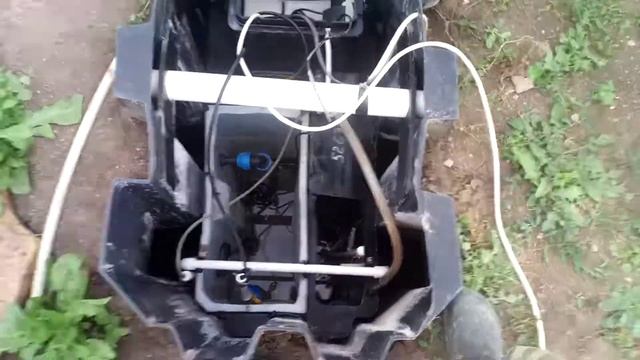 Сервисное обслуживание септика Эргобокс 8 (Ergobox) в Симферополе, ремонт компрессора Hiblow XP-60 смотреть онлайн