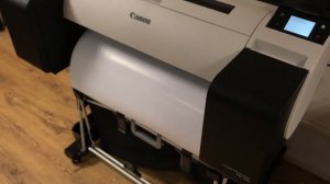 How To Load Photo Paper On The Canon TM 200 24" CAD Poster Printer