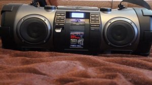 JVS RV - NB 70 - ТЕСТ ЗВУЧАНИЯ.JVC Boomblaster Kaboom.        Test sound!