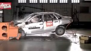 Краш-тест Lada гранта