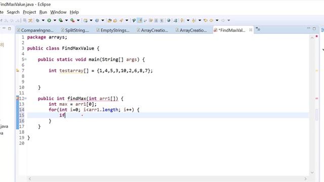 22A. Java Basics for Selenium - Java Arrays - Passing an Array to a method смотреть онлайн