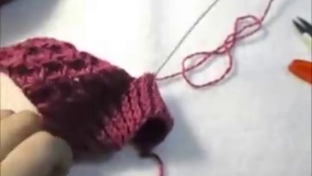 СЛЕДКИ НА 2 СПИЦАХ ПРОСТО И БЫСТРО.МАСТЕР КЛАСС.