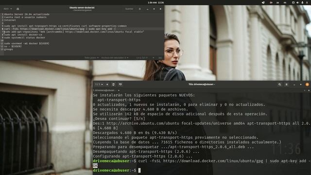 Docker Tutorial Español - Instalación en Ubuntu Server смотреть онлайн