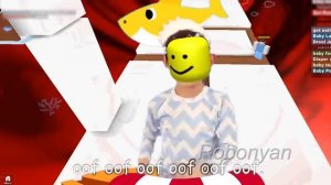 Baby shark but with the Roblox death sound