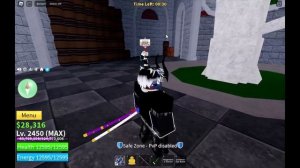 Как выглядит ТРИАЛ ГУЛЯ в Blox fruits!