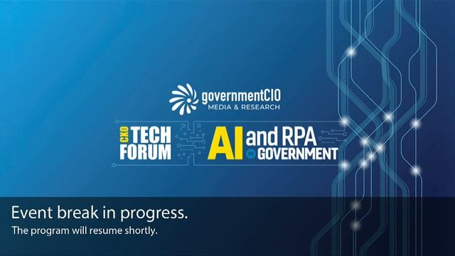 CXO Tech Forum: AI and RPA in Government смотреть онлайн