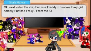 ?FNAF Sister Location react to Funtime Foxy Memes? // Ship Funtime ???Frexy?? // Gacha Club FNAF