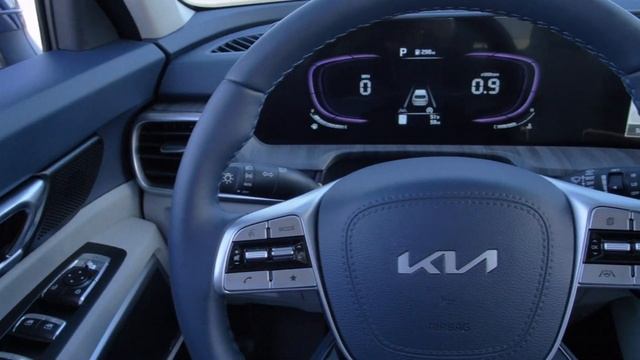 New 2023 Kia Telluride EX AWD Midnight Lake Blue Paint смотреть онлайн