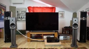 Cambridge Audio Azur 851N, Audiovector R1 Signature - silk sound