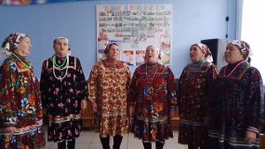 МНП "Тядень мастор" (Родная сторона) в исполнении фольклорного ансамбля "Мокшаваня ".
