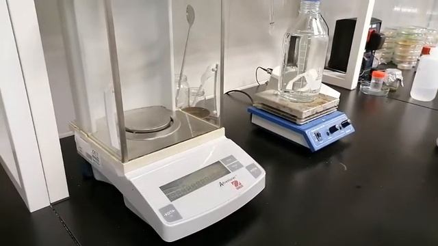 Приготовление питательной среды для культивирования тканей растений