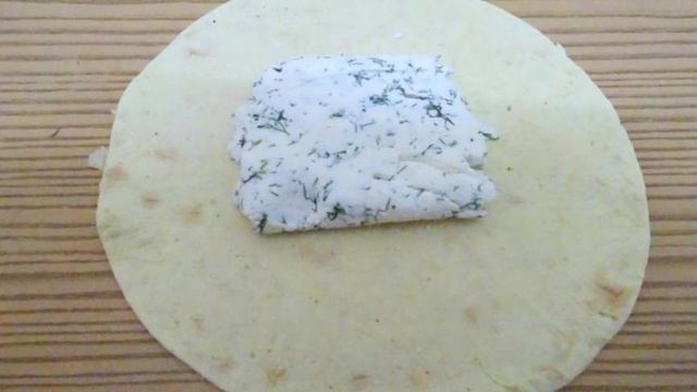 Лепёшки Тако с творожной начинкой
