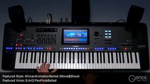 Demo Yamaha Genos - Martin Harris