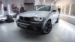 BMW X5 E70. Полная шумоизоляция + замена штатной акустики