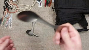 EDC ложка, ложкавилка - ФИНАЛ. Титановая Ложка и Вилка.