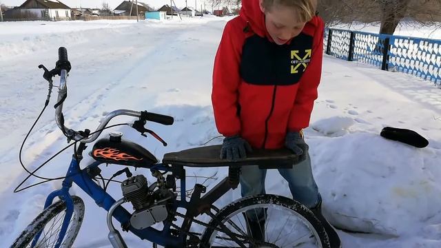 ПЕРВЫЙ ВЫЕЗД НА ЛЮТОМ МОТОВЕЛИКЕ! |ОБЗОР МОТОВЕЛОСИПЕДА| Весенняя покатушка смотреть онлайн