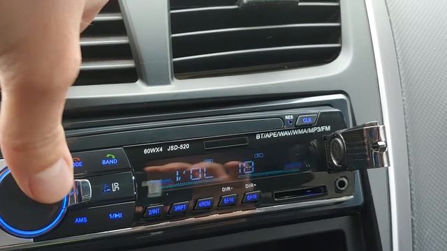 Магнитола MP3,Bluetooth,USB,AUX jsd 520 смотреть онлайн