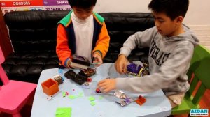 AL Unboxing Minecraft | Treasure X Minecraft Overworld & Nether Portal | Cool Stuff For Kids |