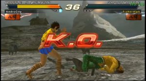 Josie VS Eddy tekken 7 || psp game