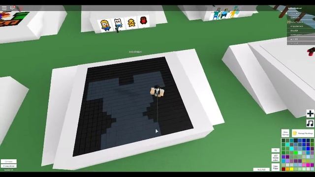 Roblox ~ Pixel Art Creator ~ How To Make A Panda смотреть онлайн