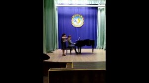 13884 Чебискова Дарья. скрипка соло. г. Лабытнанги. Белорусская народная песенка "Перепелочка".