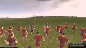 Total War Rome II Small Battles Mob (Rome) vs Mob (Egypt)