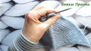 Следки Спицами Без Швов Для Начинающих