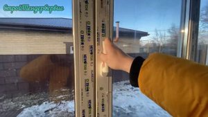 Остекление крыльца парадного входа в частном доме.