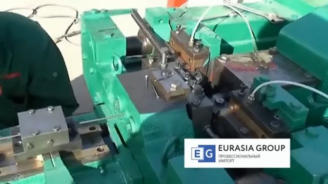 Станок для производства гвоздей (ввод в эксплуатацию)
