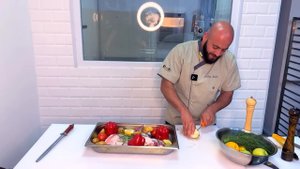 Запеченная баранина с овощами от Шефа! #Баранина