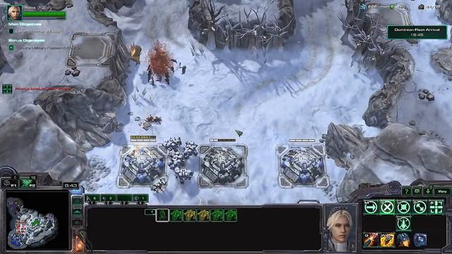 StarCraft 2: Nova Covert Ops - Campaign Playthrough Part 2 (Sudden Strike, No Commentary) смотреть онлайн