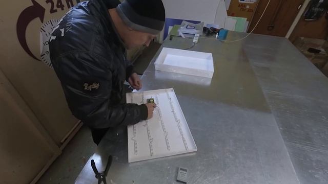 Изготовление Плафона Режим работы с УФ печатью на акриле и световыми бортами. Нихромовая нить и кле смотреть онлайн