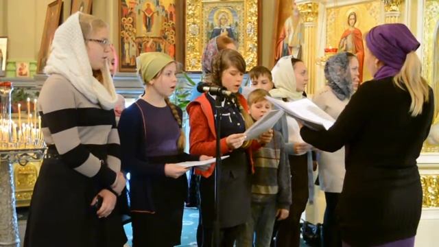 "Во Царствии Твоем..." (3-й антифон) смотреть онлайн