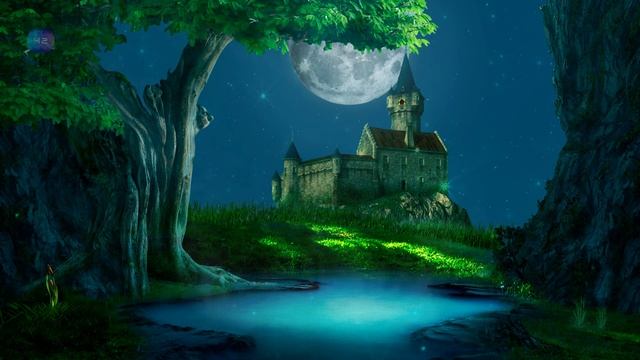 Музыки волшебного средневекового замка в лесу  | 3 часа смотреть онлайн