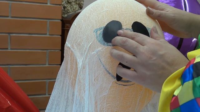 Что принес Балагунтик? Делаем привидение из марли ВИДЕО ДЛЯ ДЕТЕЙ смотреть онлайн