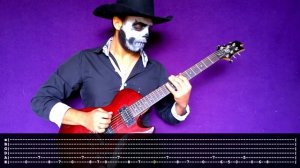 【MEGADETH】[ Trust ] cover by Masuka | LESSON | GUITAR TAB