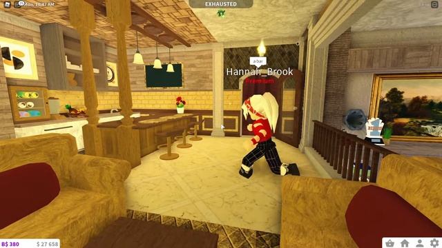 [1M] Bloxburg Mansion Tour ! Classic Style By Hannah_Brook - Roblox смотреть онлайн