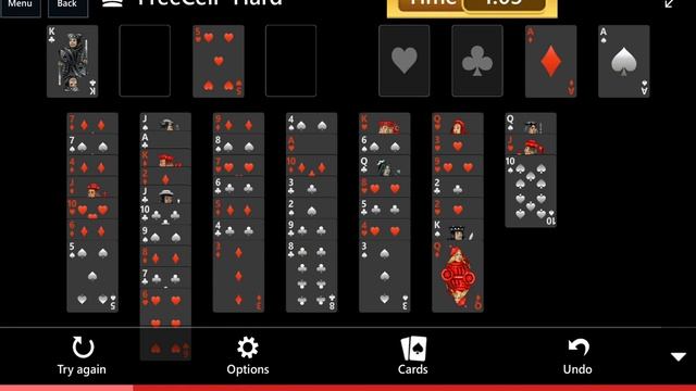 Star Club\Solitaire Dark\FreeCell: #7 FreeCell - Hard - Solve the deck смотреть онлайн