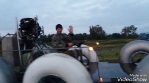 Аэроболотоход испытания.