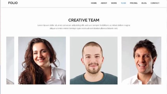 Folio - One Page MultiPurpose HTML5 Template | Themeforest Download смотреть онлайн