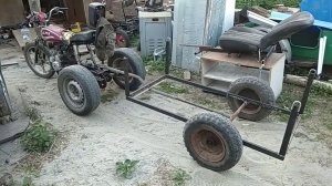 трицикл из альфы своими руками