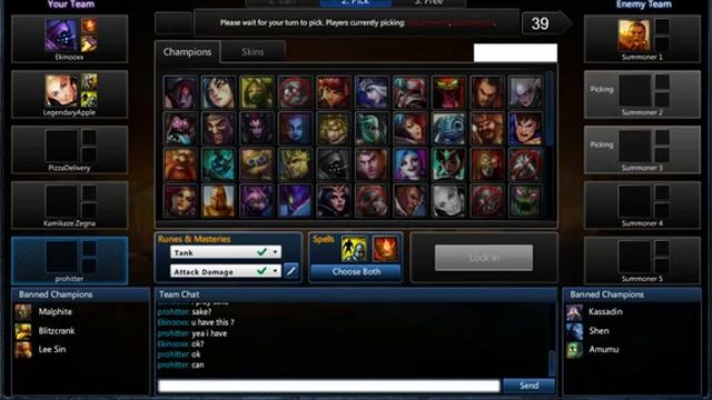 [League Of Legends] Ranked Champion Select [Old] смотреть онлайн