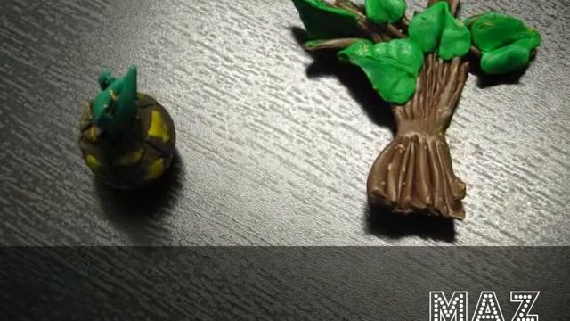 Гусеница - пластилиновый мульт своими руками смотреть онлайн