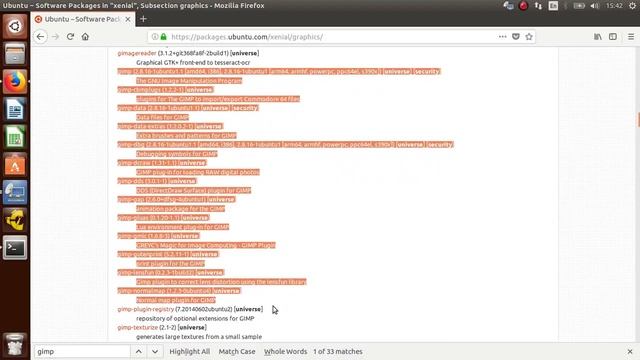 Gimp for Ubuntu (дополнения/моды) пакеты убунту... смотреть онлайн