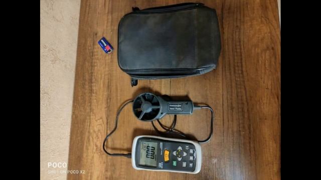 Распаковка Анемометр цифровой DT-619 смотреть онлайн