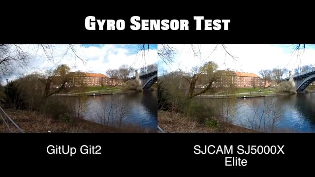 GitUp Git2 [V1.4] vs. SJCAM SJ5000X Elite [V1.3] | Gyro Sensor / Image Stabilization Test смотреть онлайн