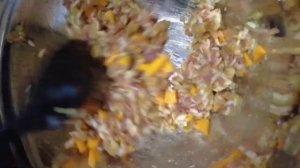 Запечённая тыква с фаршем