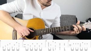 Boulevard Of Broken Dreams (Green Day) Fingerstyle Guitar TAB